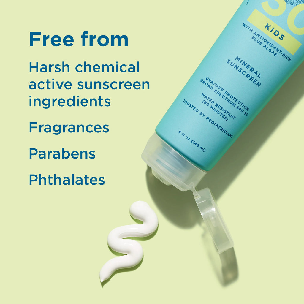 Blue Lizard Kids Mineral SPF 50 Sunscreen Lotion
